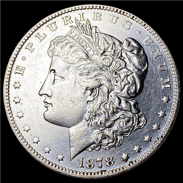 1878 Silver Morgan Dollar CLOSELY UNCIRCULATED