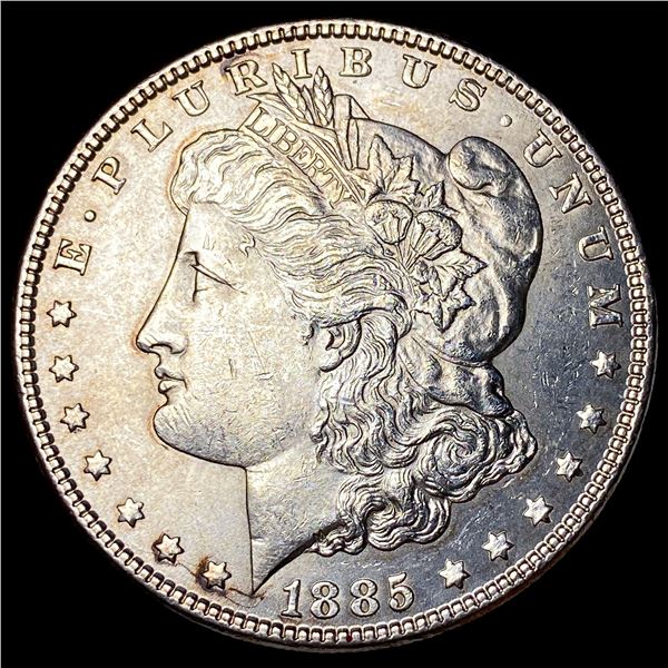 1885 Silver Morgan Dollar CHOICE AU