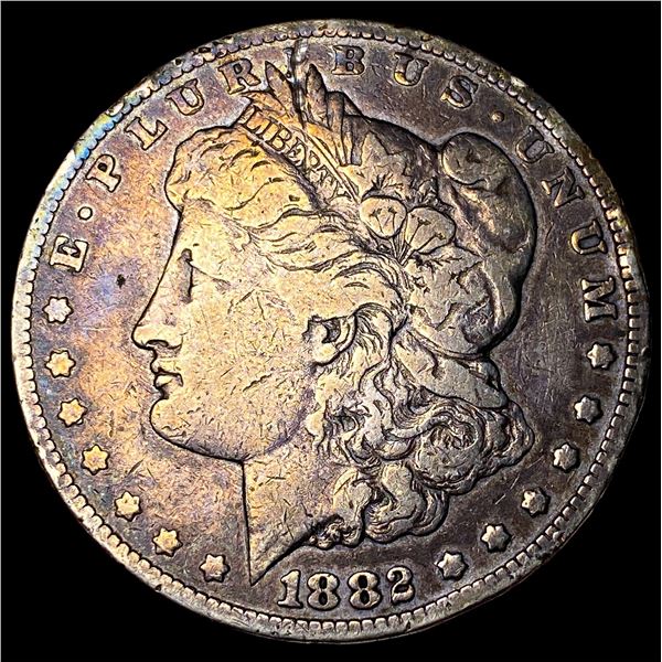 1882-CC Silver Morgan Dollar LIGHTLY  CIRCULATED