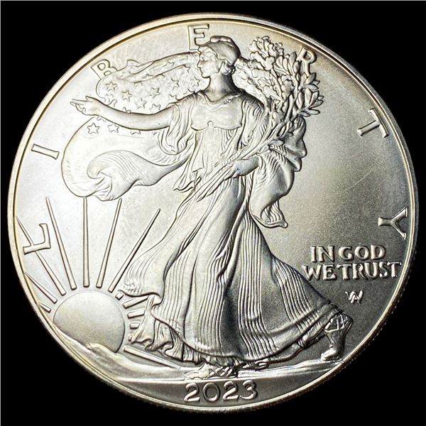 2023 1oz Silver American Eagle $1 SUPERB GEM BU