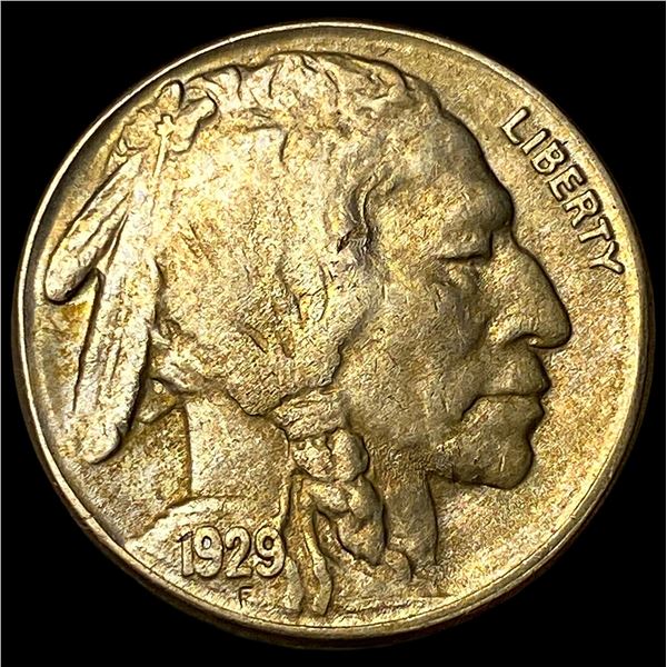 1929-S Buffalo Nickel CHOICE AU