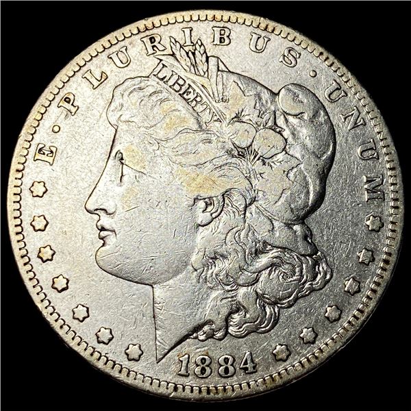1884-S Morgan Silver Dollar NICELY CIRCULATED