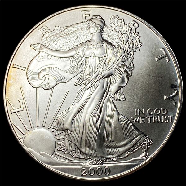 2000 1oz Silver American Eagle $1 SUPERB GEM BU