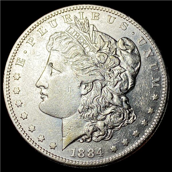 1884-S Silver Morgan Dollar NEARLY  UNCIRCULATED