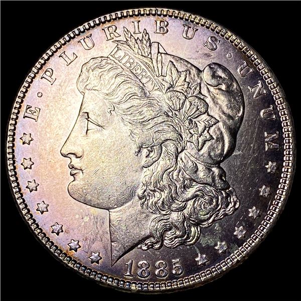 1885 Morgan Silver Dollar CHOICE AU