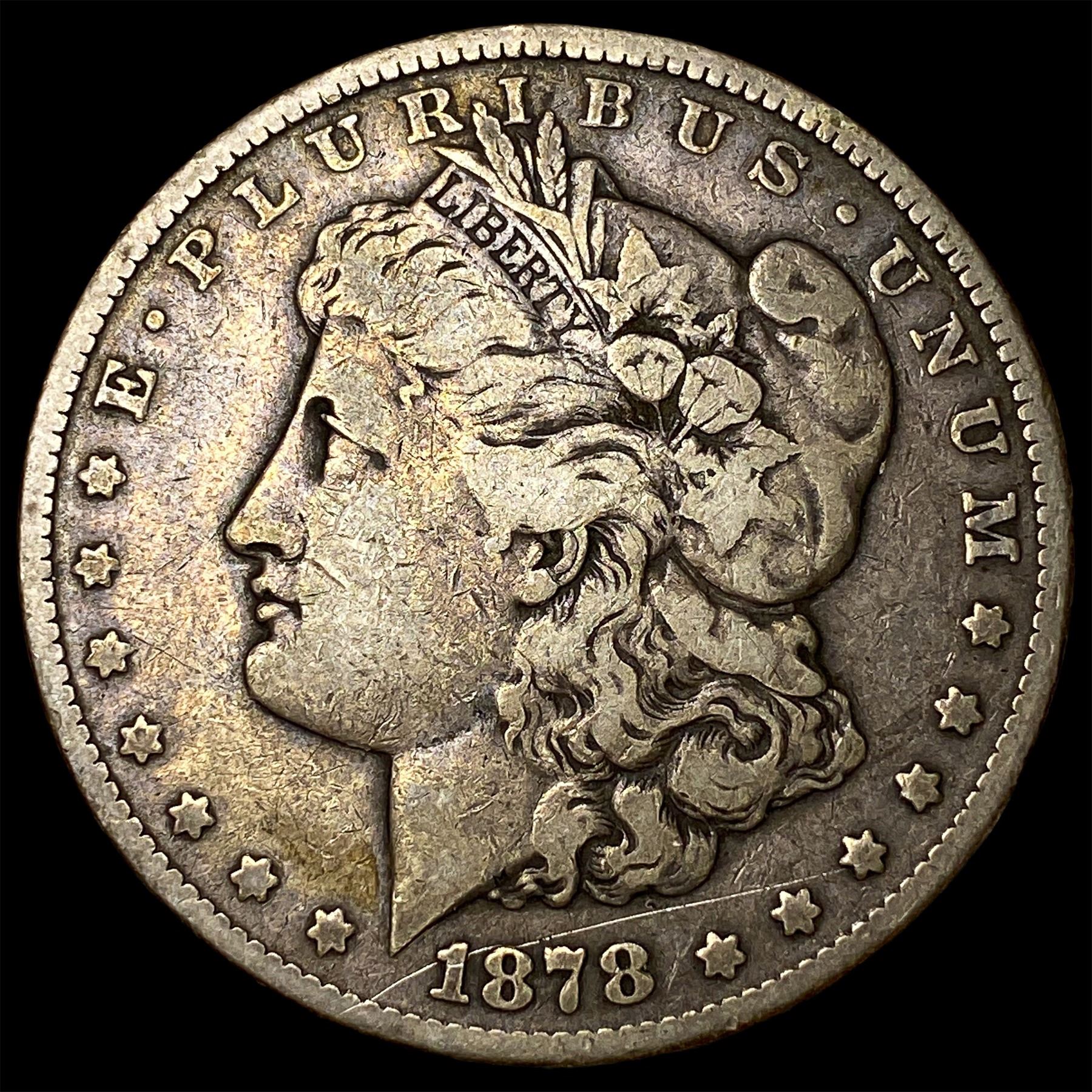 1878-CC Silver Morgan Dollar LIGHTLY CIRCULATED