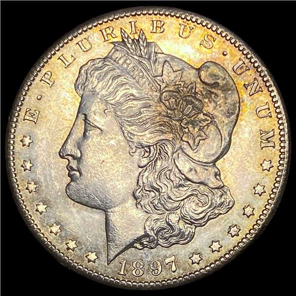 1897-S Silver Morgan Dollar UNCIRCULATED