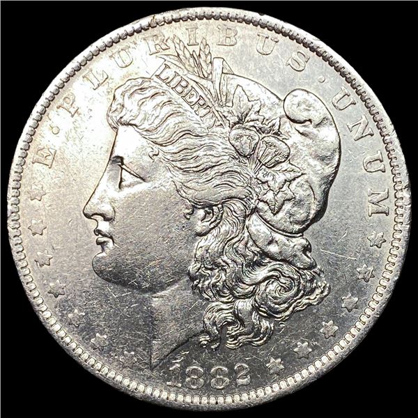 1882-O/S Silver Morgan Dollar CLOSELY UNCIRCULATED