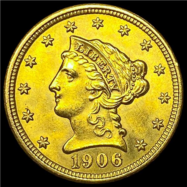 1906 Liberty Head Gold Quarter Eagle $2.50  UNCIRCULATED