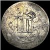 Image 2 : 1857 Silver Three-Cent Piece NICELY  CIRCULATED