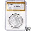 Image 1 : 1886 Morgan Silver Dollar PGA MS62