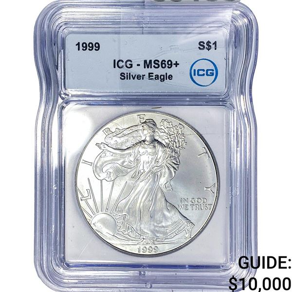 1999 Silver Eagle ICG MS69+