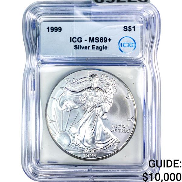 1999 Silver Eagle ICG MS69+