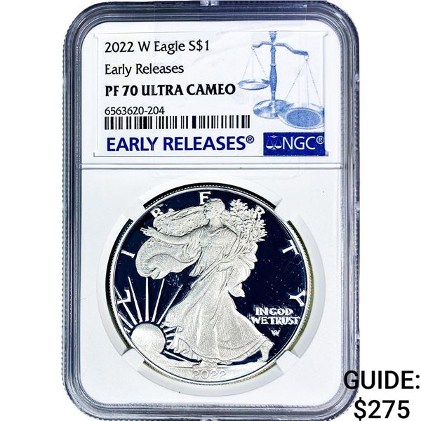 2022-W Silver Eagle NGC PF70 Ultra Cameo