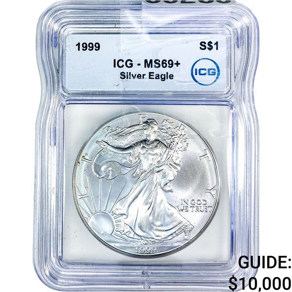 1999 Silver Eagle ICG MS69+