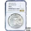 Image 1 : 2000 Silver Eagle NGC MS69