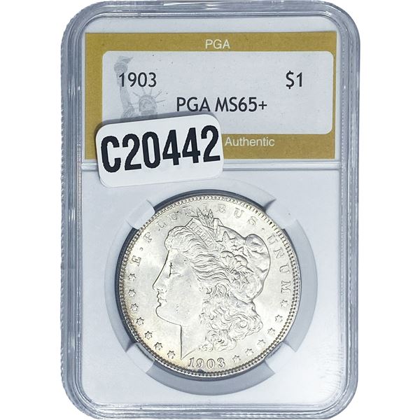 1903 Morgan Silver Dollar PGA MS65+