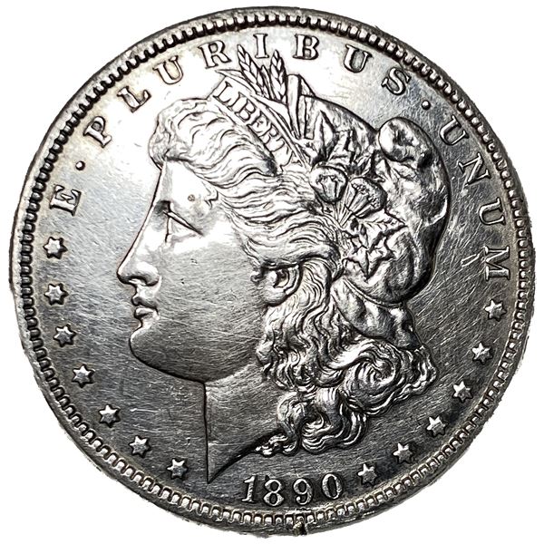 1890-CC Morgan Silver Dollar