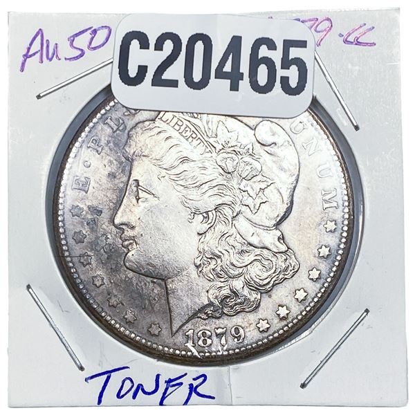 1879-CC Morgan Silver Dollar