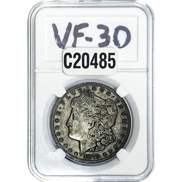 1879-CC Morgan Silver Dollar VF30