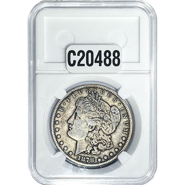 1878-CC Morgan Silver Dollar
