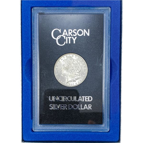 1884 Morgan Silver Dollar GSA UNC