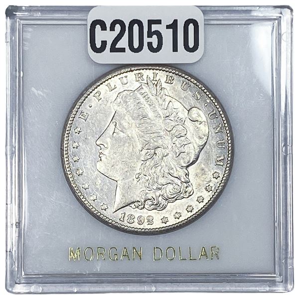 1892-CC Morgan Silver Dollar