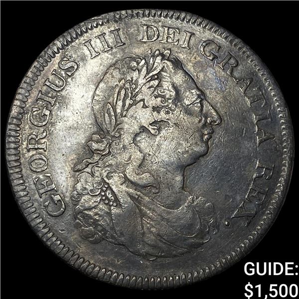 1804 Bank of England Silver 5 Shilling Dollar