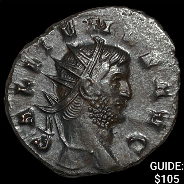 Roman Gallienus 253-268 AD BI Dbl Denarius CHOICE AU
