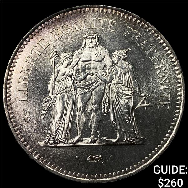 1974 France Silver 50 Francs