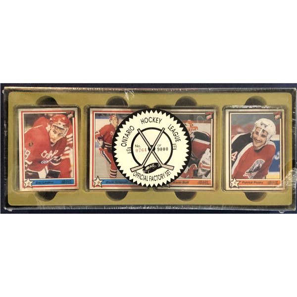 1990-91 ONTARIO HOCKEY LEAGUE FACTORY SET - LINDROS (HOF)