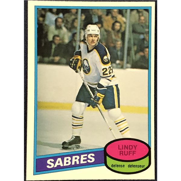 1980-81 O-PEE-CHEE LINDY RUFF ROOKIE CARD