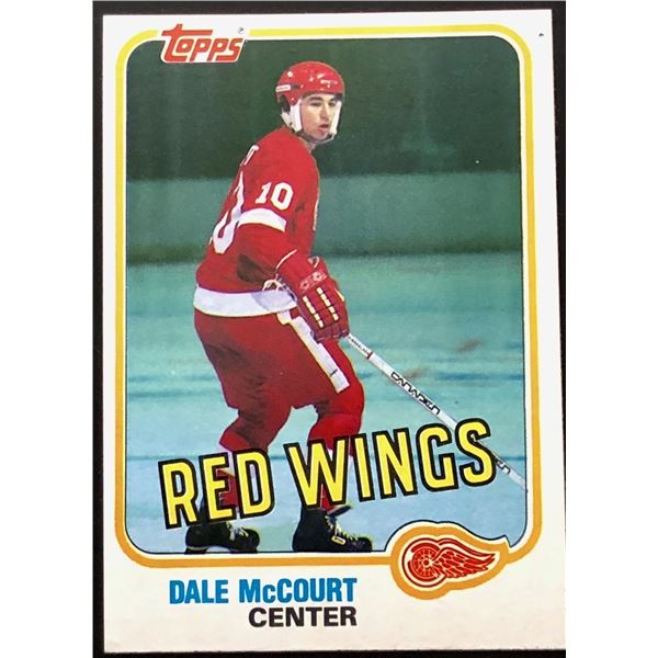 1981-82 TOPPS DALE McCOURT