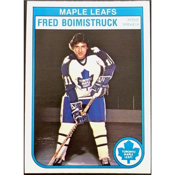 1982-83 O-PEE-CHEE FRED BOIMISTRUCK ROOKIE CARD