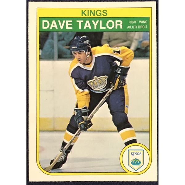 1982-83 O-PEE-CHEE DAVE TAYLOR (HOF)