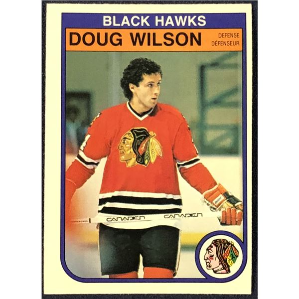 1982-83 O-PEE-CHEE DOUG WILSON (HOF)