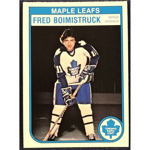 1982-83 O-PEE-CHEE FRED BOIMISTRUCK ROOKIE CARD