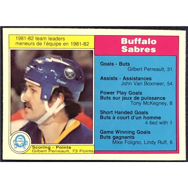 1982-83 O-PEE-CHEE GILBERT PERREAULT (HOF)
