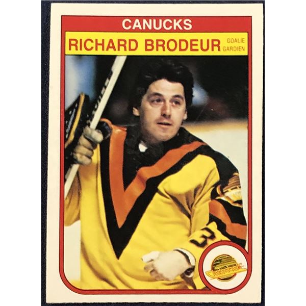 1982-83 O-PEE-CHEE RICHARD BRODEUR