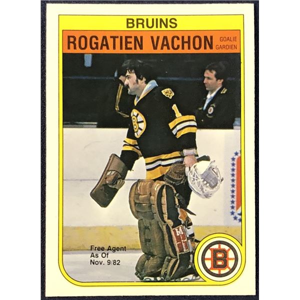 1982-83 O-PEE-CHEE ROGIE VACHON (HOF)
