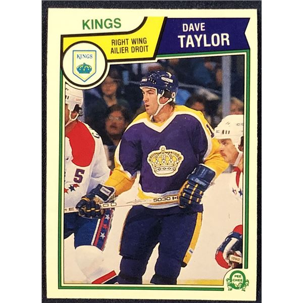 1983-84 O-PEE-CHEE DAVE TAYLOR (HOF)