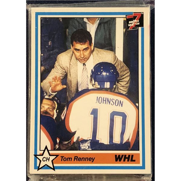 1990-91 KAMLOOPS BLAZERS POLICE SET