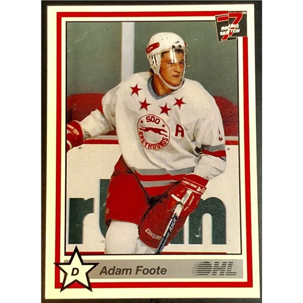 1990-91 SOO GREYHOUNDS (OHL) - ADAM FOOTE