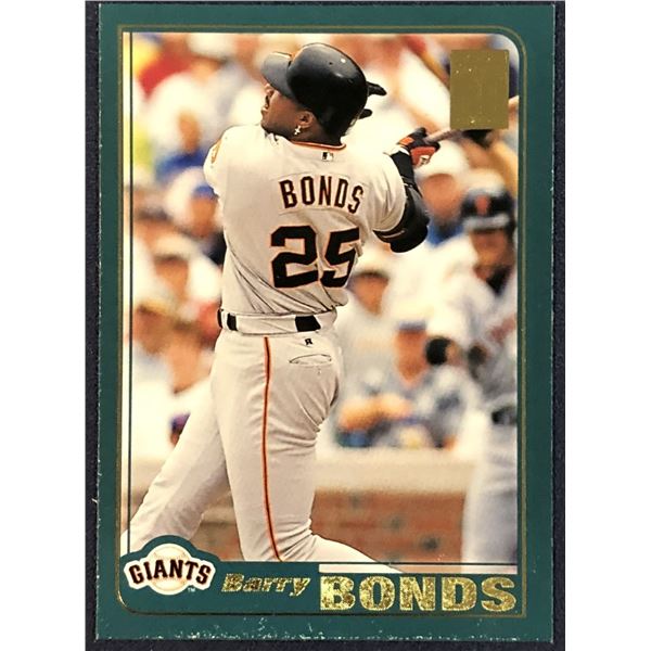 2001 TOPPS BARRY BONDS