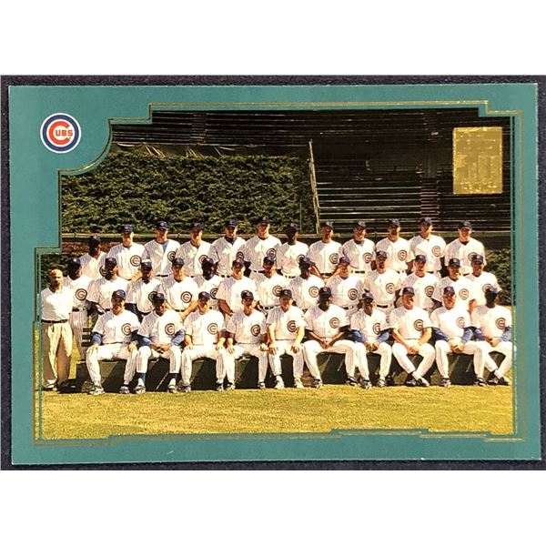 2001 TOPPS CHICAGO CUBS