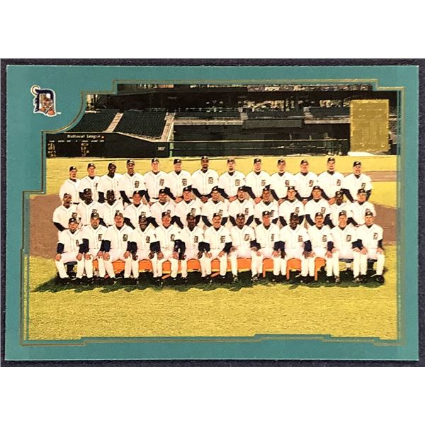 2001 TOPPS DETROIT TIGERS