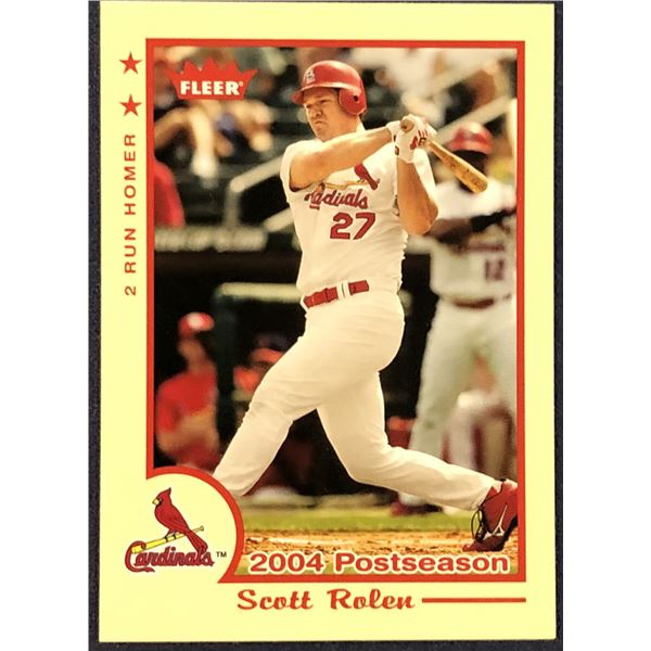 2005 FLEER SCOTT ROLEN (HOF)