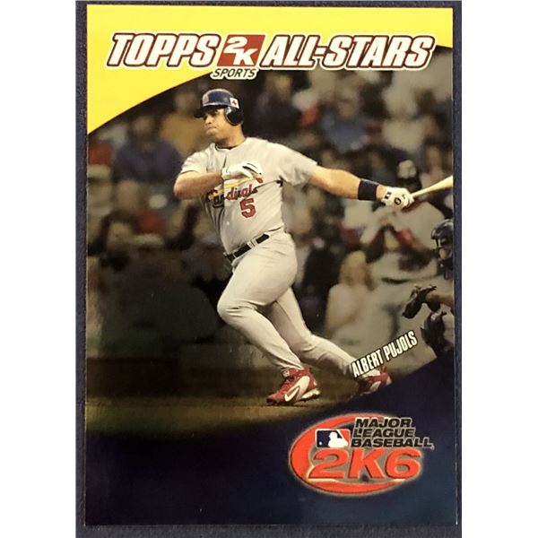 2006 TOPPS ALBERT PUJOLS
