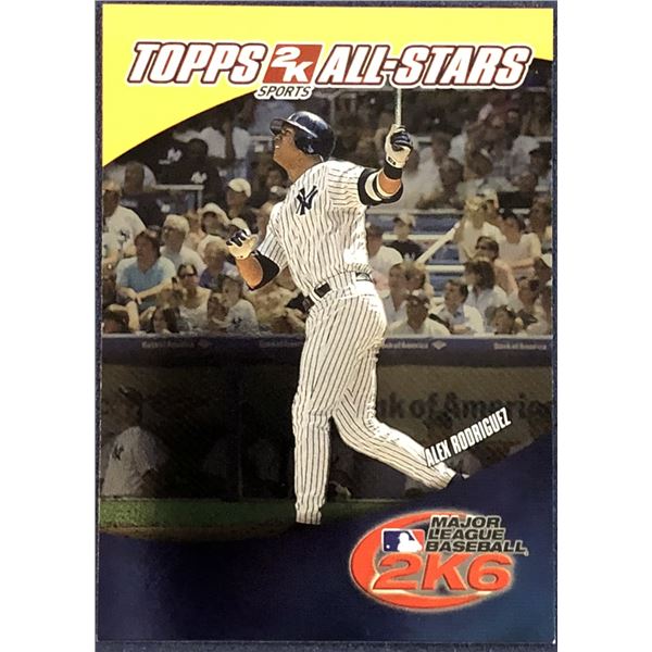 2006 TOPPS ALEX RODRIGUEZ