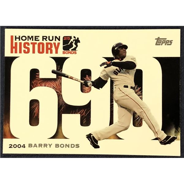 2006 TOPPS BARRY BONDS